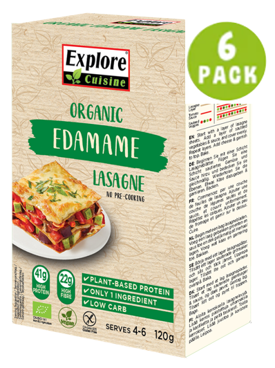 Explore Cuisine Bio Edamame Lasagne