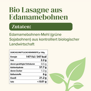 Explore Cuisine Bio Edamame Lasagne