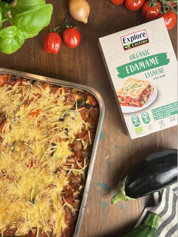 Explore Cuisine Bio Edamame Lasagne