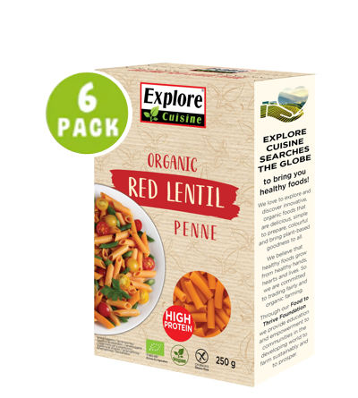 Explore Cuisine Bio Rote Linsen Penne